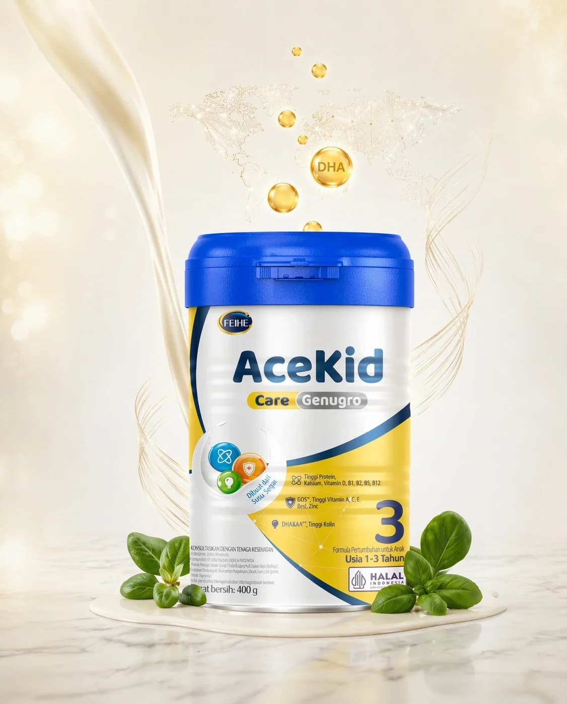 Natural Whole Milk to Support Overall Growth