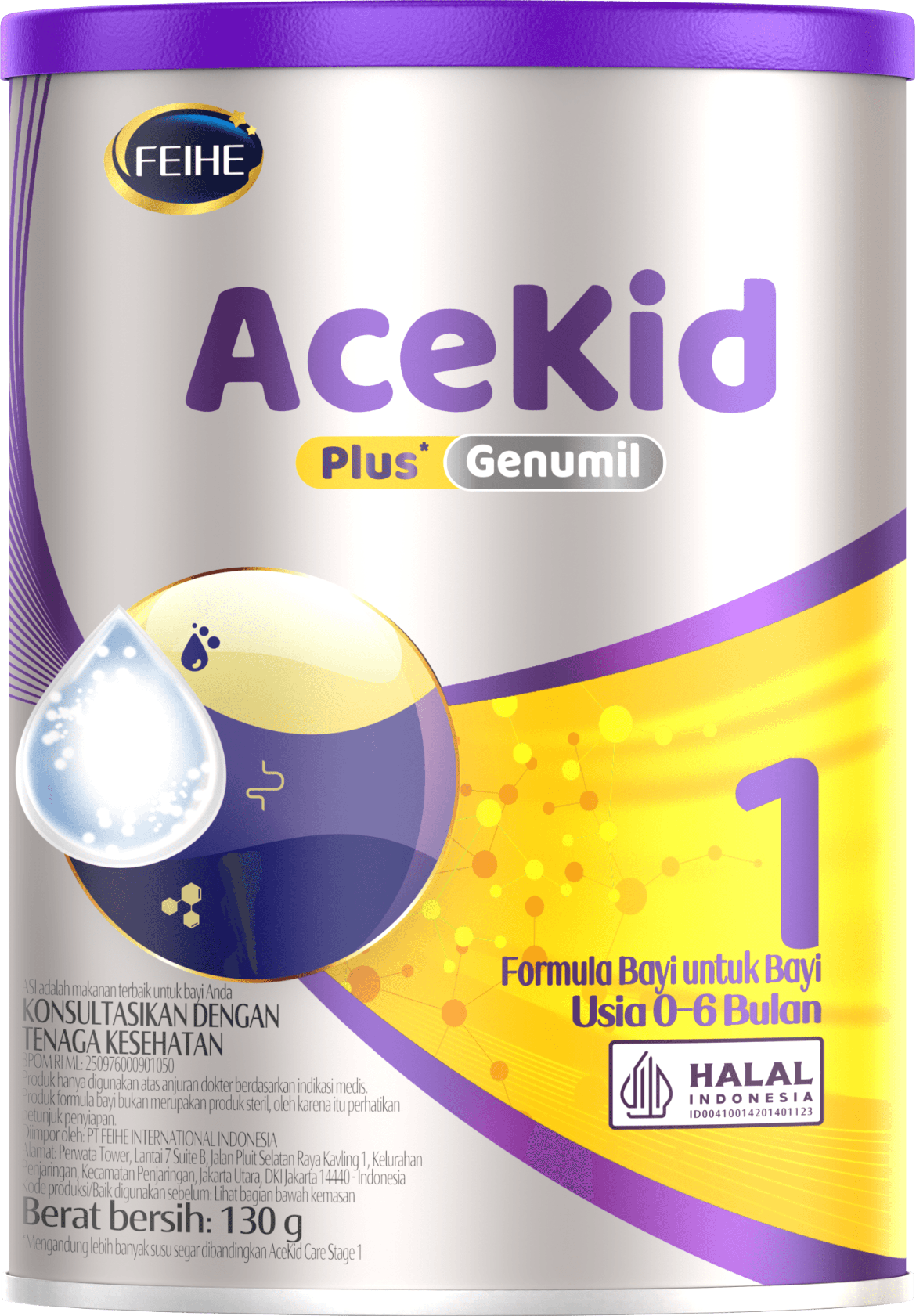 AceKid Plus tahap 1 130g