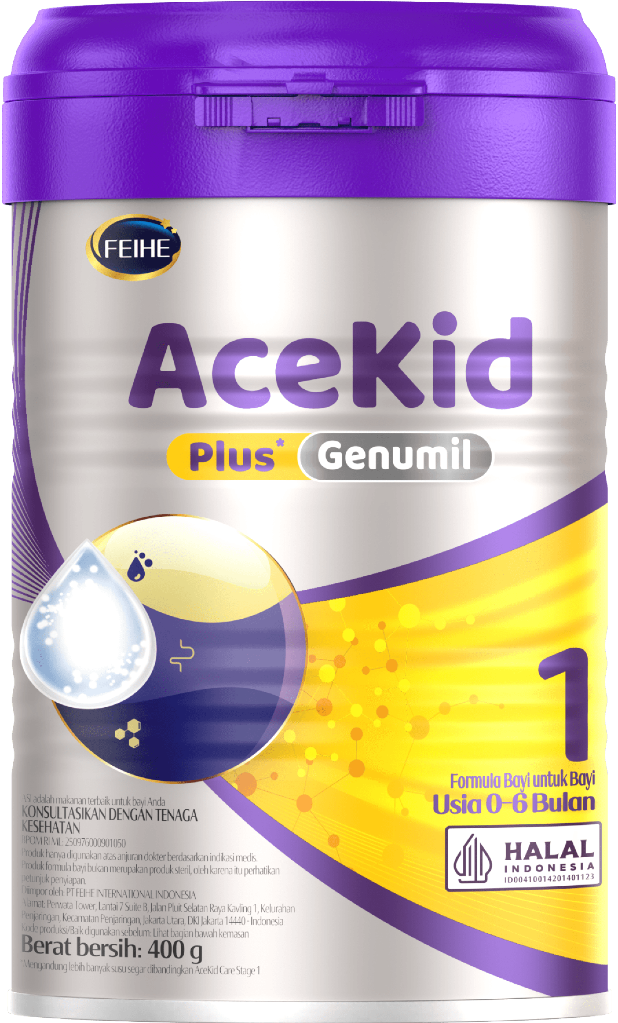 AceKid Plus tahap 1 400g